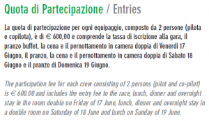 Quota di partecipazione